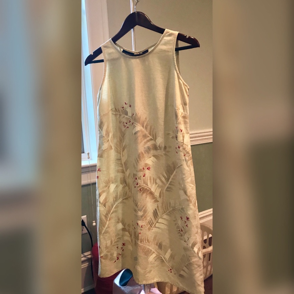 Vintage Linen Dress 🌺